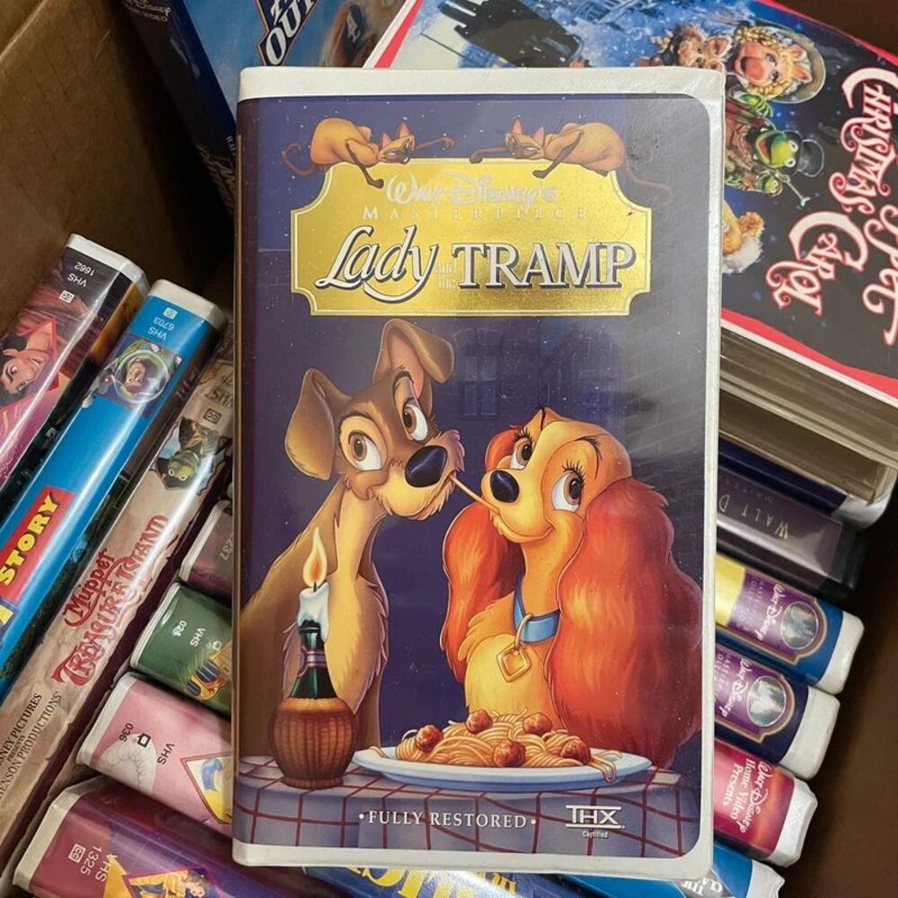 Walt Disney’s Lady and The Tramp VHS Video Tape Movie